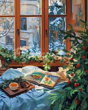 Cargar imagen en el visor de la galería, Diamond Painting - Invierno Acogedor en la Cama