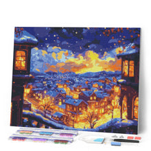 Cargar imagen en el visor de la galería, Diamond Painting - Noche Invernal Iluminada