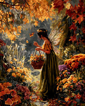 Cargar imagen en el visor de la galería, Diamond Painting - Hada del jardín de otoño