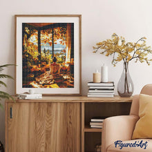 Cargar imagen en el visor de la galería, Diamond Painting - Mañana acogedora de otoño
