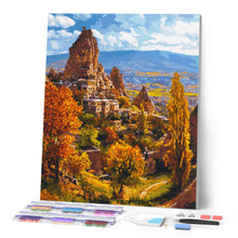 Cargar imagen en el visor de la galería, Diamond Painting - Castillo de roca de Capadocia