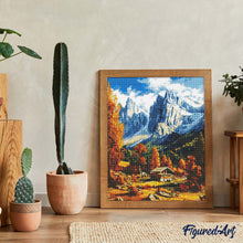 Cargar imagen en el visor de la galería, Diamond Painting - Otoño en los Dolomitas