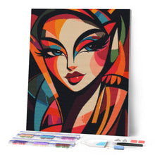 Cargar imagen en el visor de la galería, Diamond Painting - Dama Abstracta Audaz