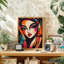 Cargar imagen en el visor de la galería, Diamond Painting - Dama Abstracta Audaz