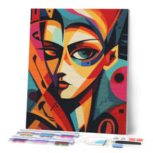Cargar imagen en el visor de la galería, Diamond Painting - Retrato Abstracto Audaz