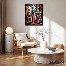 Cargar imagen en el visor de la galería, Diamond Painting - Banda de Jazz Abstracta Audaz