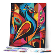 Cargar imagen en el visor de la galería, Diamond Painting - Pavo Real 2 Abstracto Audaz