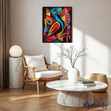 Cargar imagen en el visor de la galería, Diamond Painting - Pavo Real 2 Abstracto Audaz