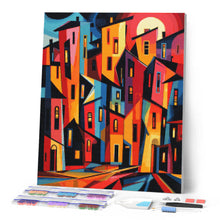 Cargar imagen en el visor de la galería, Diamond Painting - Edificios Abstractos Audaces