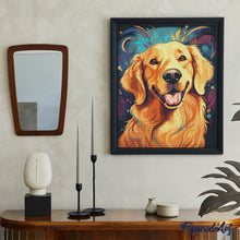 Cargar imagen en el visor de la galería, Diamond Painting - Golden Retriever soleado