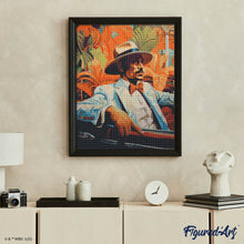 Cargar imagen en el visor de la galería, Diamond Painting - Caballero tropical