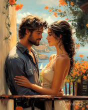 Cargar imagen en el visor de la galería, Diamond Painting - Pareja romántica junto al mar