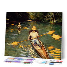 Cargar imagen en el visor de la galería, Diamond Painting - Las piraguas - Caillebotte