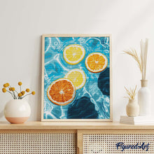Cargar imagen en el visor de la galería, Diamond Painting - Olas cítricas soleadas