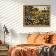 Cargar imagen en el visor de la galería, Diamond Painting - Jardín de aves cantoras