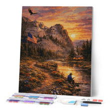 Cargar imagen en el visor de la galería, Diamond Painting - Paisaje de herencia americana