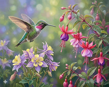 Cargar imagen en el visor de la galería, Diamond Painting - Susurros del colibrí