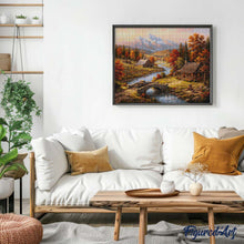 Cargar imagen en el visor de la galería, Diamond Painting - Otoño junto al río