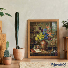 Cargar imagen en el visor de la galería, Diamond Painting - Floral atemporal