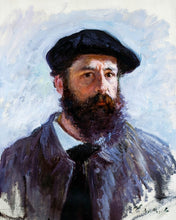 Cargar imagen en el visor de la galería, Diamond Painting - Autorretrato con boina - Monet