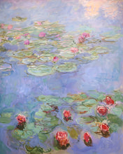 Cargar imagen en el visor de la galería, Diamond Painting - Nenúfares rojos - Monet