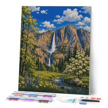 Cargar imagen en el visor de la galería, Diamond Painting - Parque Nacional de Yosemite, Vernal Fall - California