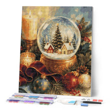 Cargar imagen en el visor de la galería, Diamond Painting - Bola de nieve de Navidad