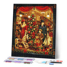 Cargar imagen en el visor de la galería, Diamond Painting - Tienda de juguetes de Navidad