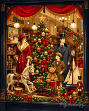 Cargar imagen en el visor de la galería, Diamond Painting - Tienda de juguetes de Navidad