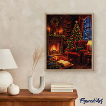 Cargar imagen en el visor de la galería, Diamond Painting - Acogedora velada navideña