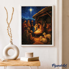 Cargar imagen en el visor de la galería, Diamond Painting - Belén de Navidad
