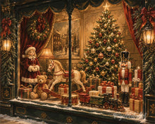 Cargar imagen en el visor de la galería, Diamond Painting - Escaparate navideño