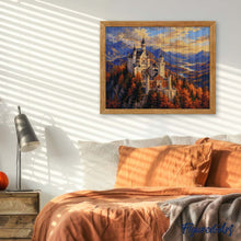 Cargar imagen en el visor de la galería, Diamond Painting - Castillo de Neuschwanstein en Otoño