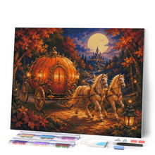 Cargar imagen en el visor de la galería, Diamond Painting - Carroza Mágica de Calabaza