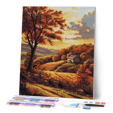 Cargar imagen en el visor de la galería, Diamond Painting - Campiña Otoñal