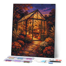 Cargar imagen en el visor de la galería, Diamond Painting - Invernadero Luminoso en Otoño