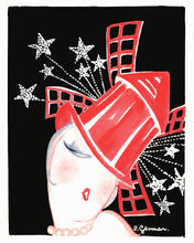 Cargar imagen en el visor de la galería, Diamond Painting - Cartel Moulin Rouge - París bajo las estrellas 40x50cm con bastidor montado