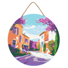 Cargar imagen en el visor de la galería, Diamond Painting en Disco de Madera - Provenza Primavera