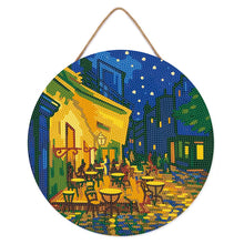 Cargar imagen en el visor de la galería, Diamond Painting en Disco de Madera - Pinturas De Van Gogh - Café