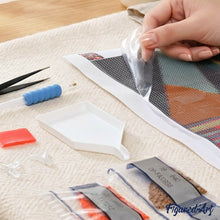 Cargar imagen en el visor de la galería, Punto De Cruz Diamante - Punto De Cruz Diamante - Barco En Un Estanque - Figuredart - Paisajes Punto De Cruz Diamante Paisajes