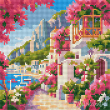 Cargar imagen en el visor de la galería, Mini Diamond Painting 25x25cm - Calle Florida de Capri