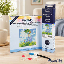 Cargar imagen en el visor de la galería, Mini Diamond Painting 25x25cm - El paseo - Monet