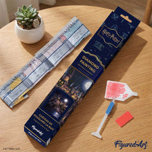 Cargar imagen en el visor de la galería, Diamond Painting - Harry Potter - Castillo de Hogwarts de noche