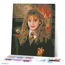 Cargar imagen en el visor de la galería, Diamond Painting - Retrato de Hermione Granger 40x50cm con bastidor montado