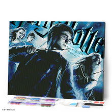 Cargar imagen en el visor de la galería, Diamond Painting - Harry Potter y el Príncipe Mestizo - Poster II 40x50cm con bastidor montado