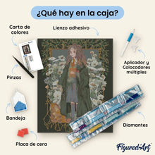 Cargar imagen en el visor de la galería, Diamond Painting - Hermione Granger - Yume 40x50cm con bastidor montado