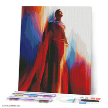 Cargar imagen en el visor de la galería, Diamond Painting - Superman 2025 en vuelo 40x50cm con bastidor montado
