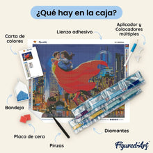 Cargar imagen en el visor de la galería, Diamond Painting - Superman y Lois en el cielo