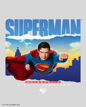 Cargar imagen en el visor de la galería, Diamond Painting - Superman con el skyline 40x50cm con bastidor montado