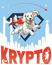 Cargar imagen en el visor de la galería, Diamond Painting - Krypto en vuelo - Superman 40x50cm con bastidor montado